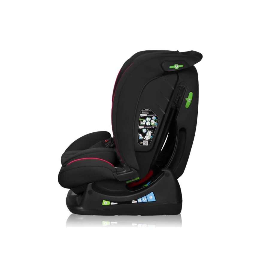 Lionelo - Autosjedalica AART i-Size 40-150 cm crna/crvena