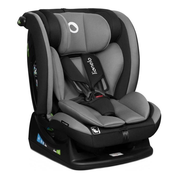 Lionelo - Autosjedalica AART i-Size 40-150 cm crna/siva