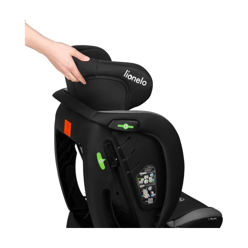 Lionelo - Autosjedalica AART i-Size 40-150 cm crna/siva