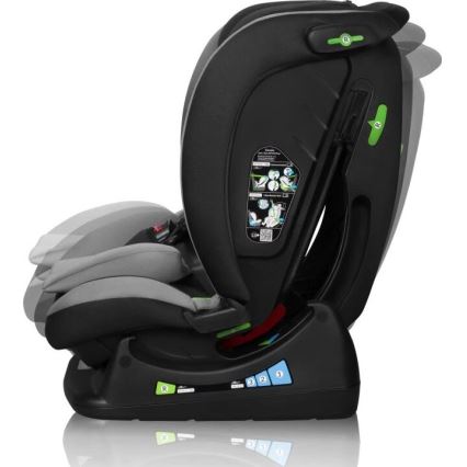 Lionelo - Autosjedalica AART i-Size 40-150 cm crna/siva