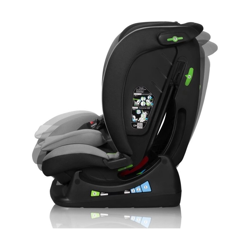 Lionelo - Autosjedalica AART i-Size 40-150 cm crna/siva