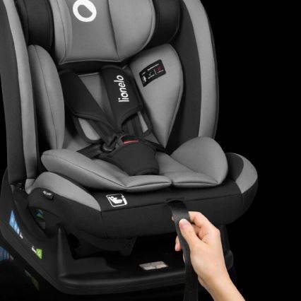 Lionelo - Autosjedalica AART i-Size 40-150 cm crna/siva
