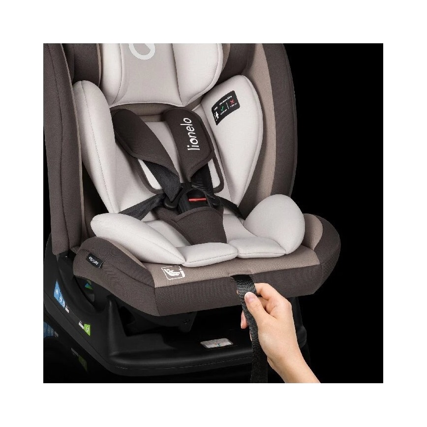 Lionelo - Autosjedalica AART i-Size 40-150 cm smeđa/kremasta