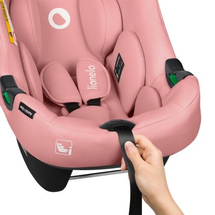 Lionelo - Autosjedalica ASTRID i-Size 40-87 cm Koralno-ružičasta