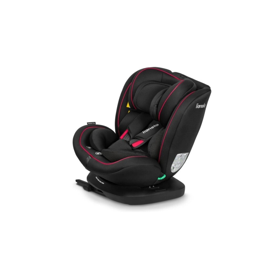 Lionelo - Autosjedalica BASTIAAN i-Size 40-150 cm crna/crvena