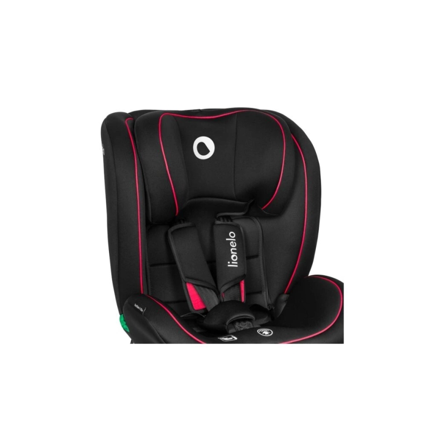 Lionelo - Autosjedalica BASTIAAN i-Size 40-150 cm crna/crvena