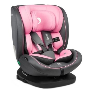 Lionelo - Autosjedalica BASTIAAN i-Size 40-150 cm siva/ružičasta