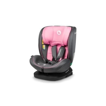 Lionelo - Autosjedalica BASTIAAN i-Size 40-150 cm siva/ružičasta