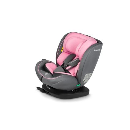 Lionelo - Autosjedalica BASTIAAN i-Size 40-150 cm siva/ružičasta