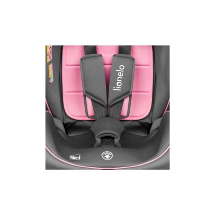 Lionelo - Autosjedalica BASTIAAN i-Size 40-150 cm siva/ružičasta