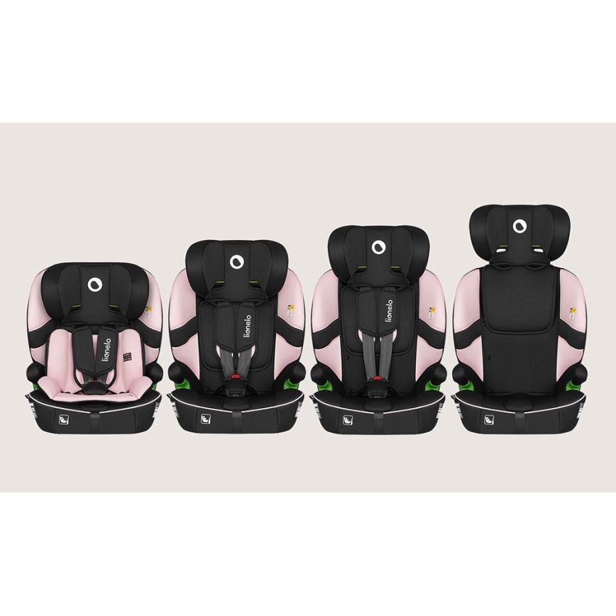 Lionelo - Autosjedalica BILLY i-Size 76-150 cm Baby Pink