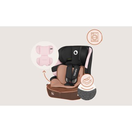 Lionelo - Autosjedalica BILLY i-Size 76-150 cm Baby Pink