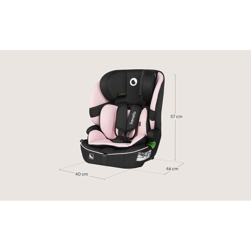 Lionelo - Autosjedalica BILLY i-Size 76-150 cm Baby Pink
