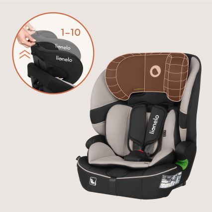 Lionelo - Autosjedalica BILLY i-Size 76-150 cm Bež Latte
