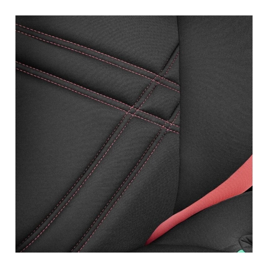 Lionelo - Autosjedalica HUGO i-Size 100-150 cm crna/ružičasta