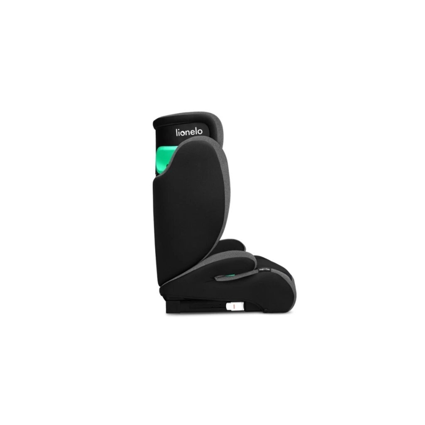 Lionelo - Autosjedalica HUGO i-Size 100-150 cm crna/siva