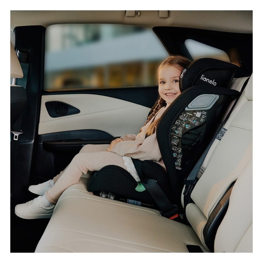 Lionelo - Autosjedalica IGO i-Size 100-150 cm Crni Karbon