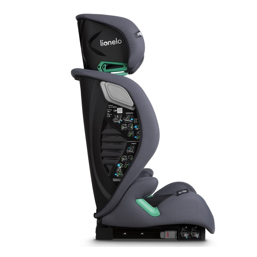 Lionelo - Autosjedalica IGO i-Size 100-150 cm Siva grafit