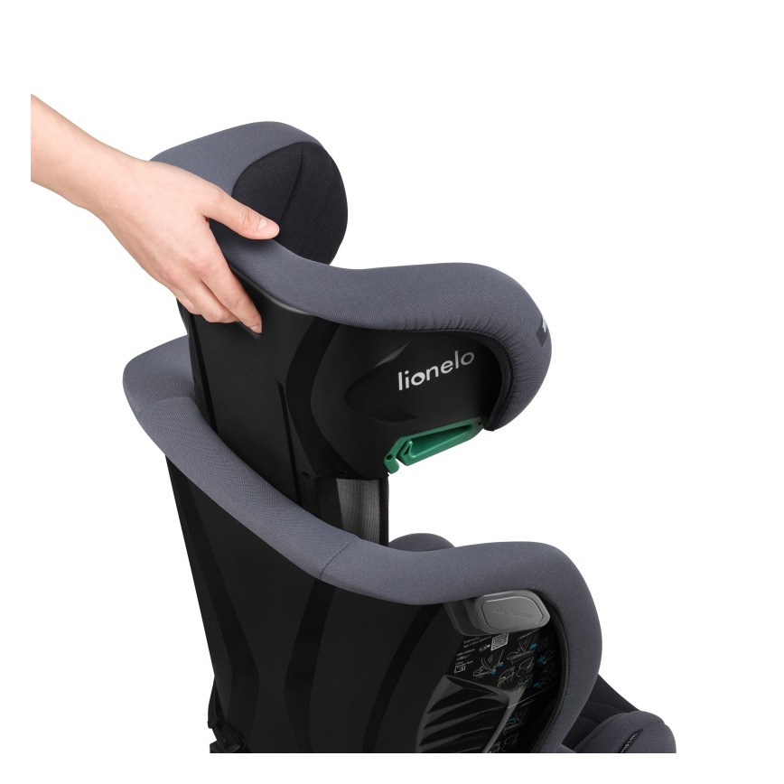 Lionelo - Autosjedalica IGO i-Size 100-150 cm Sivi grafit