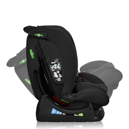 Lionelo - Autosjedalica IZZY i-Size 40-150 cm Crni karbon