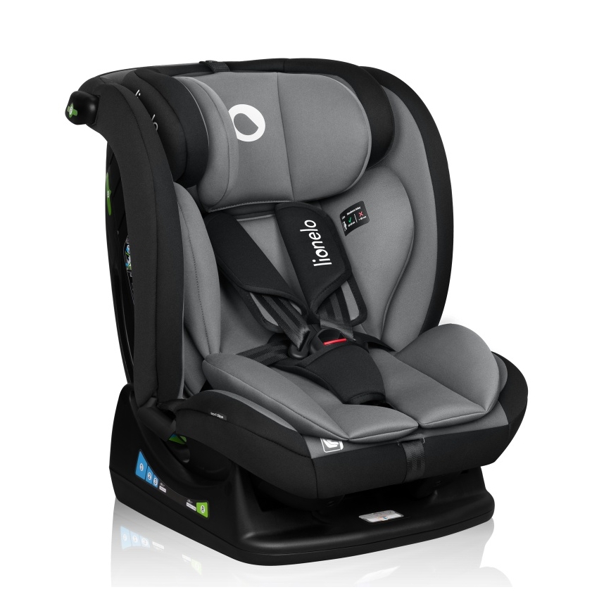 Lionelo - Autosjedalica IZZY i-Size 40-150 cm Crno-siva