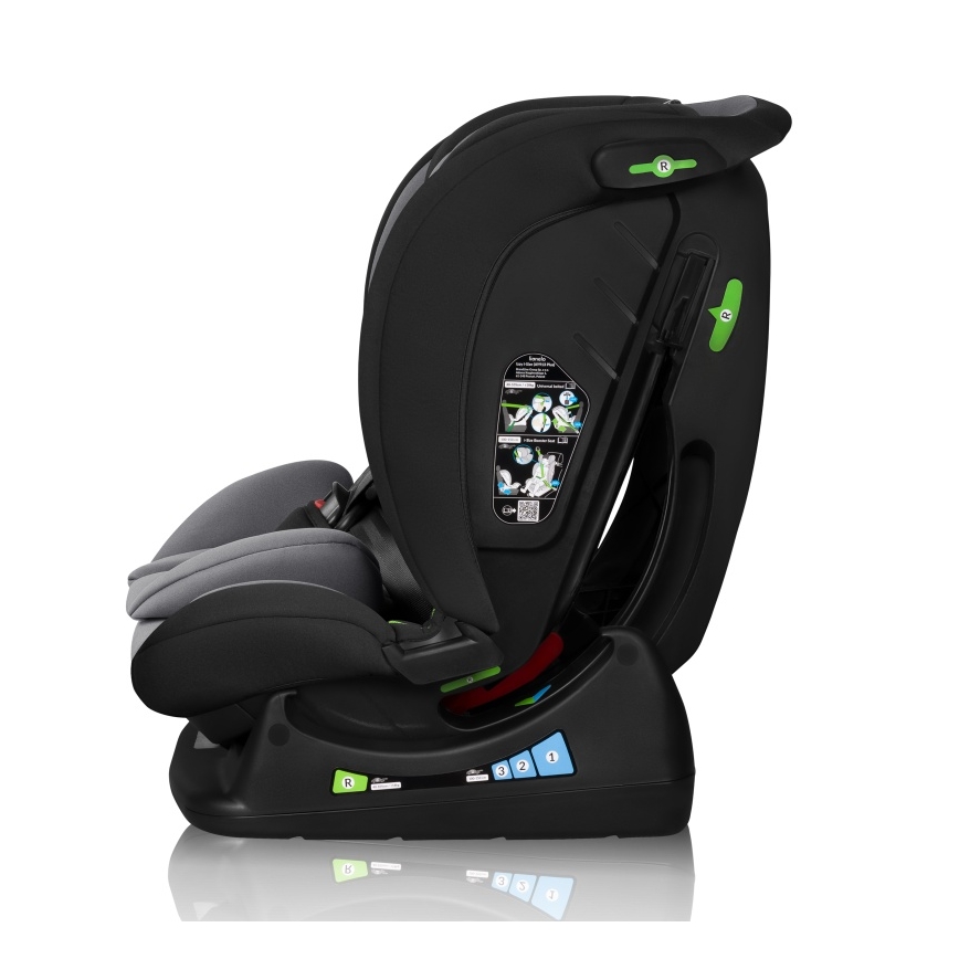 Lionelo - Autosjedalica IZZY i-Size 40-150 cm Crno-siva