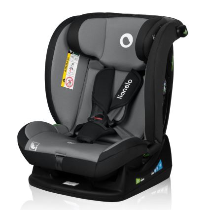 Lionelo - Autosjedalica IZZY i-Size 40-150 cm Crno-siva