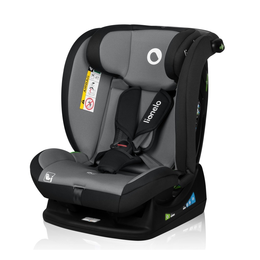 Lionelo - Autosjedalica IZZY i-Size 40-150 cm Crno-siva