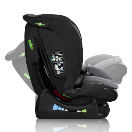 Lionelo - Autosjedalica IZZY i-Size 40-150 cm Crno-siva
