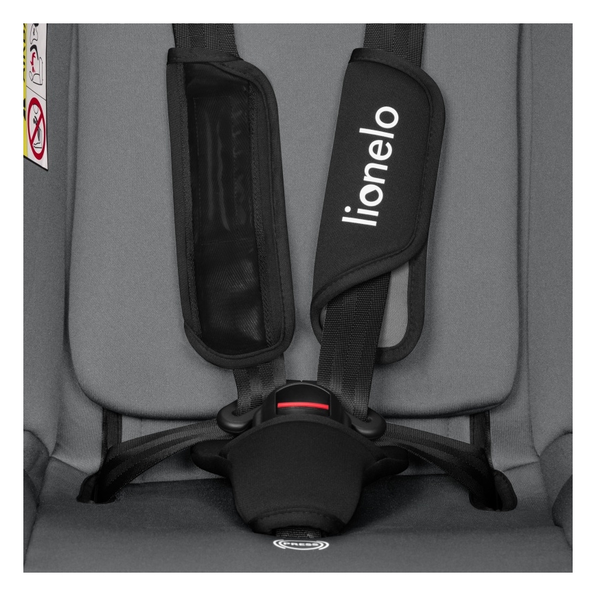 Lionelo - Autosjedalica IZZY i-Size 40-150 cm Crno-siva