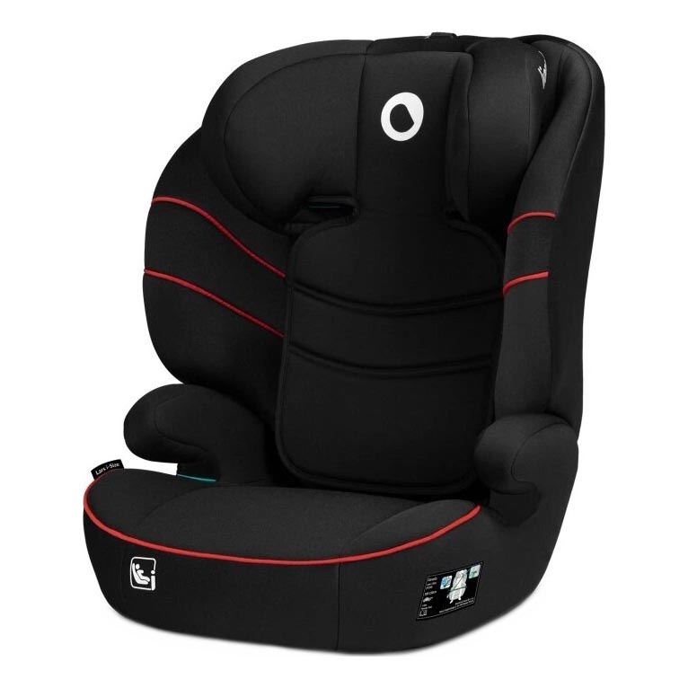 Lionelo - Autosjedalica LARS i-Size 100-150 cm crna/crvena