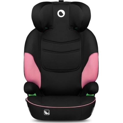 Lionelo - Autosjedalica LARS i-Size 100-150 cm crna/ružičasta
