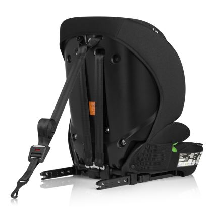 Lionelo - Autosjedalica LEVI FIX i-Size 76-150 cm Crni Karbon