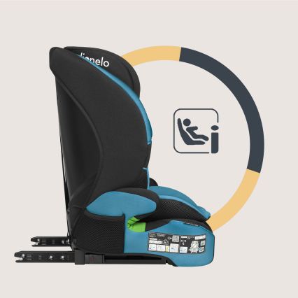 Lionelo - Autosjedalica LEVI FIX i-Size 76-150 cm Kobaltno plava