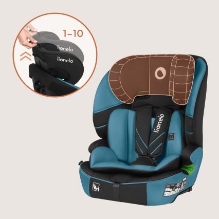 Lionelo - Autosjedalica LEVI FIX i-Size 76-150 cm Kobaltno plava