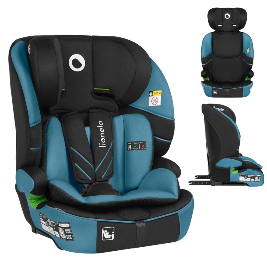 Lionelo - Autosjedalica LEVI FIX i-Size 76-150 cm Kobaltno plava