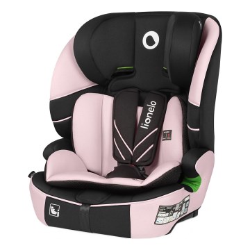 Lionelo - Autosjedalica LEVI FIX i-Size 76-150 cm Pink Baby