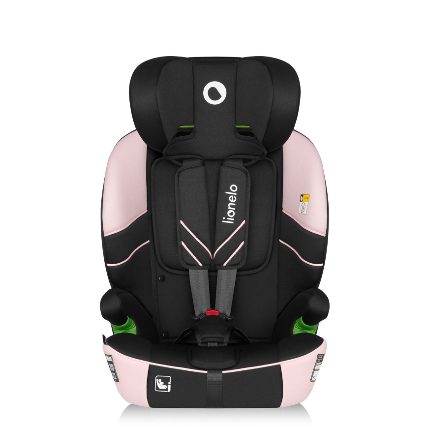 Lionelo - Autosjedalica LEVI FIX i-Size 76-150 cm Pink Baby