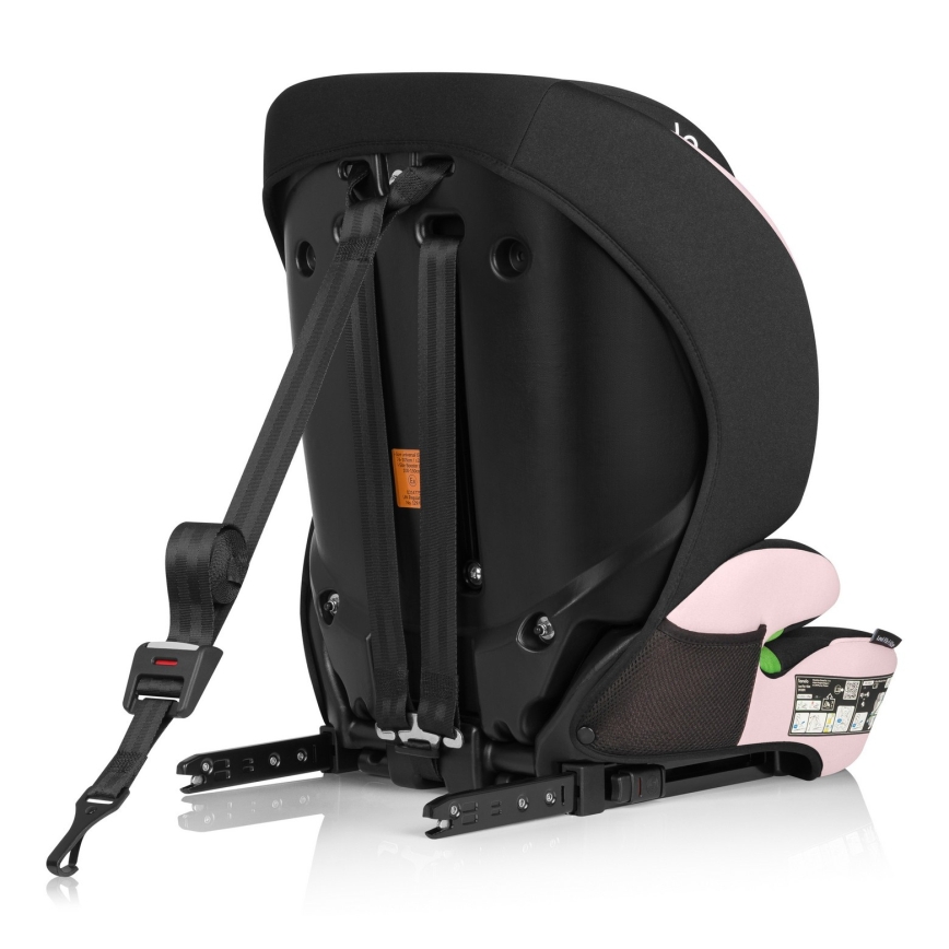 Lionelo - Autosjedalica LEVI FIX i-Size 76-150 cm Pink Baby