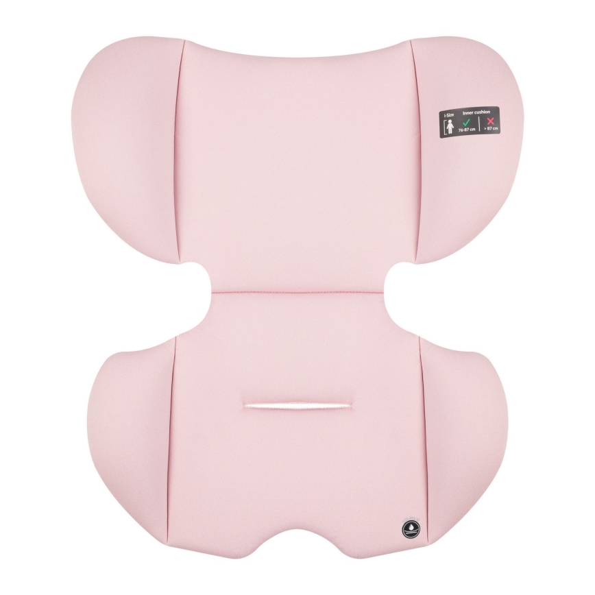 Lionelo - Autosjedalica LEVI FIX i-Size 76-150 cm Pink Baby
