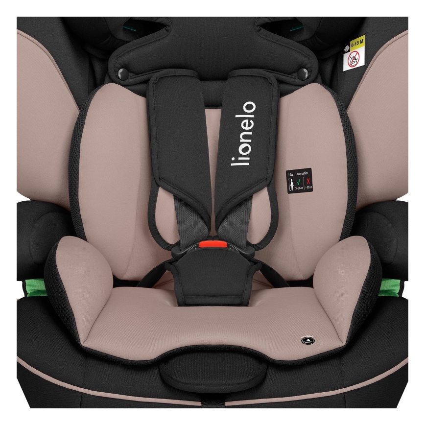 Lionelo - Autosjedalica LEVI i-Size 76-150 cm Bež Latte