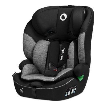 Lionelo - Autosjedalica LEVI i-Size 76-150 cm Crna/Siva