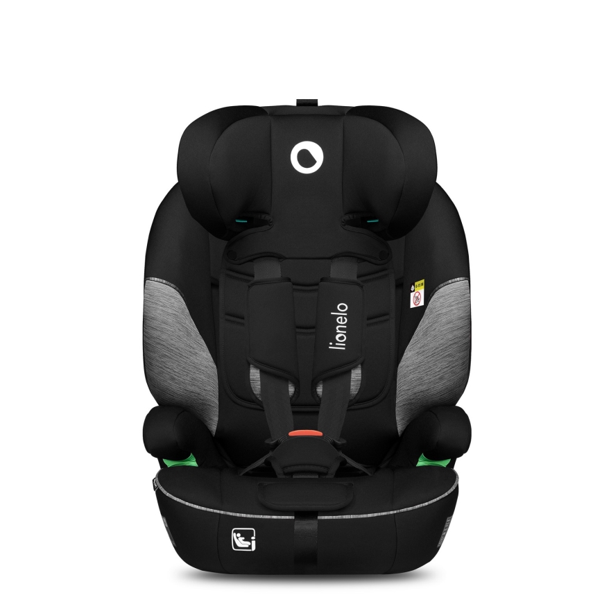 Lionelo - Autosjedalica LEVI i-Size 76-150 cm Crna/Siva