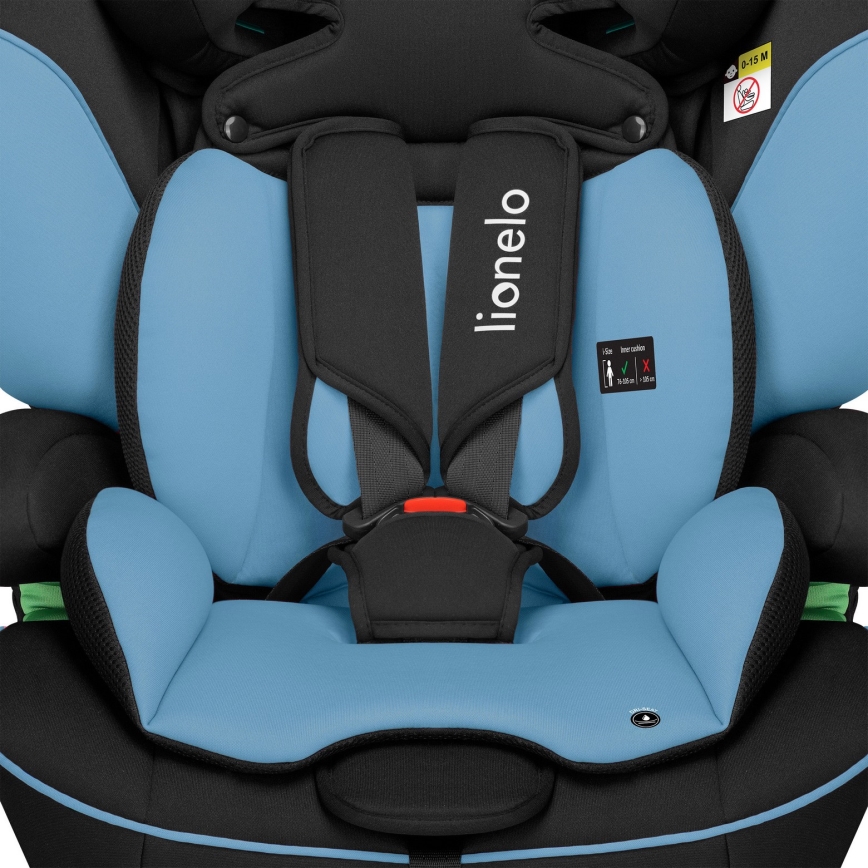 Lionelo - Autosjedalica LEVI i-Size 76-150 cm Kobaltno plava