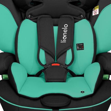 Lionelo - Autosjedalica LEVI i-Size 76-150 cm Smaragdno zelena