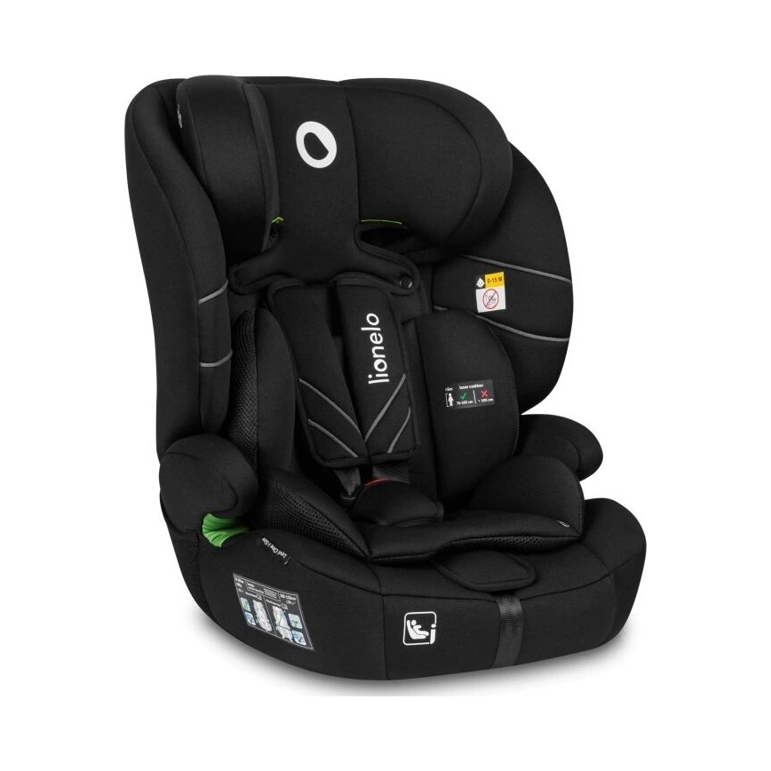 Lionelo - Autosjedalica LEVI ONE i-Size 76-150 cm crna