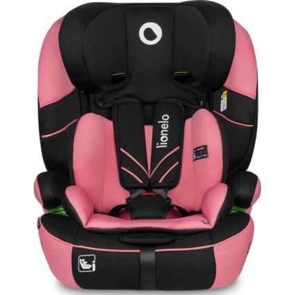 Lionelo - Autosjedalica LEVI ONE i-Size 76-150 cm crna/ružičasta