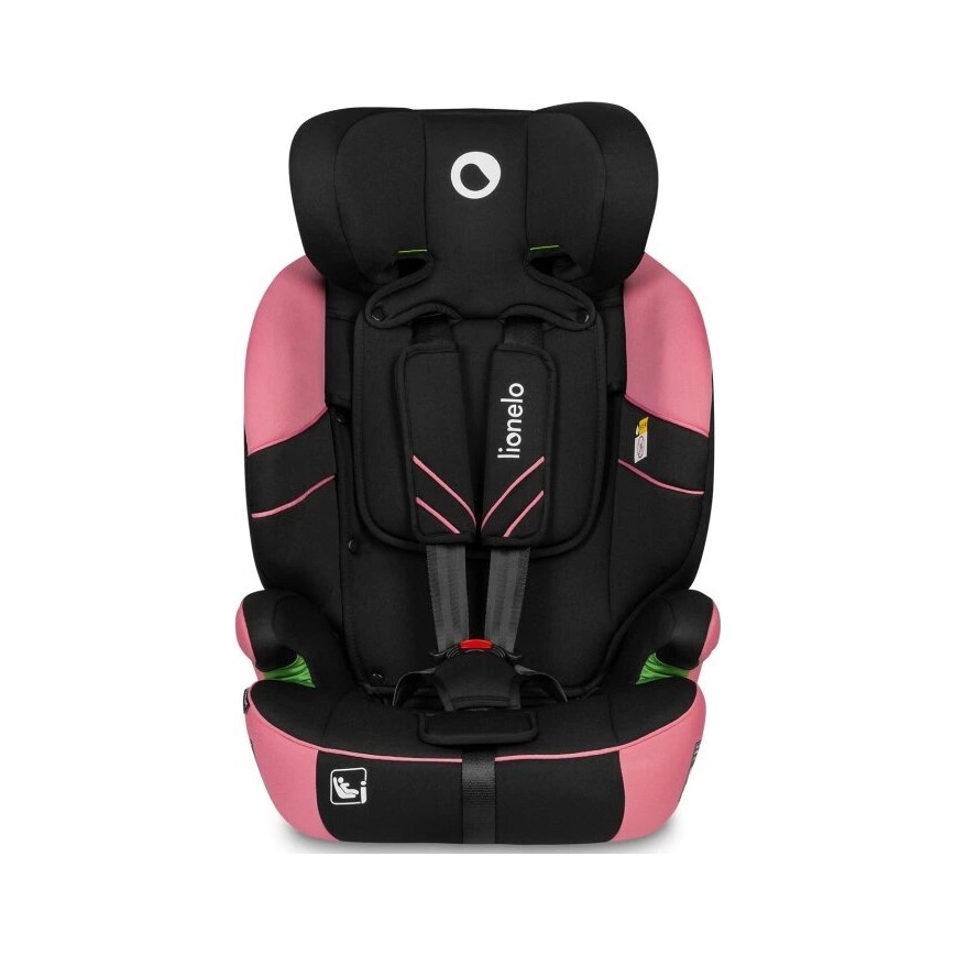 Lionelo - Autosjedalica LEVI ONE i-Size 76-150 cm crna/ružičasta