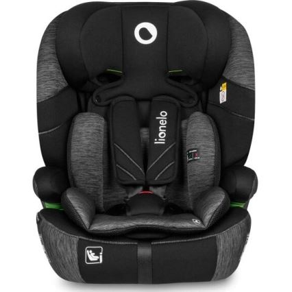 Lionelo - Autosjedalica LEVI ONE i-Size 76-150 cm crna/siva