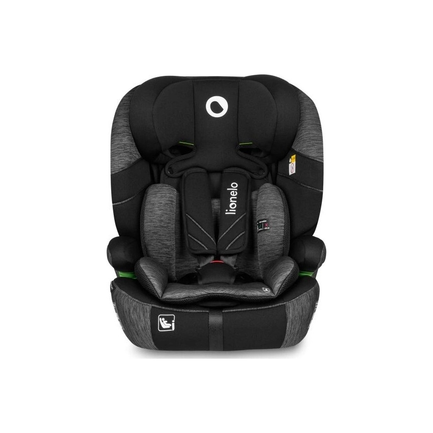 Lionelo - Autosjedalica LEVI ONE i-Size 76-150 cm crna/siva